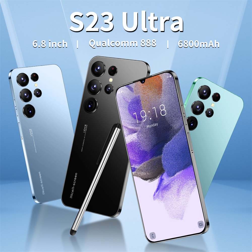 Original Android 13 S23 Ultra Smartphone 16+1tb Cell Gaming Phone 5g Smartphone 3g&4g Smartphone Mobile Phone